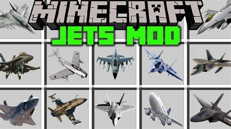 fighter jet mods for minecraft